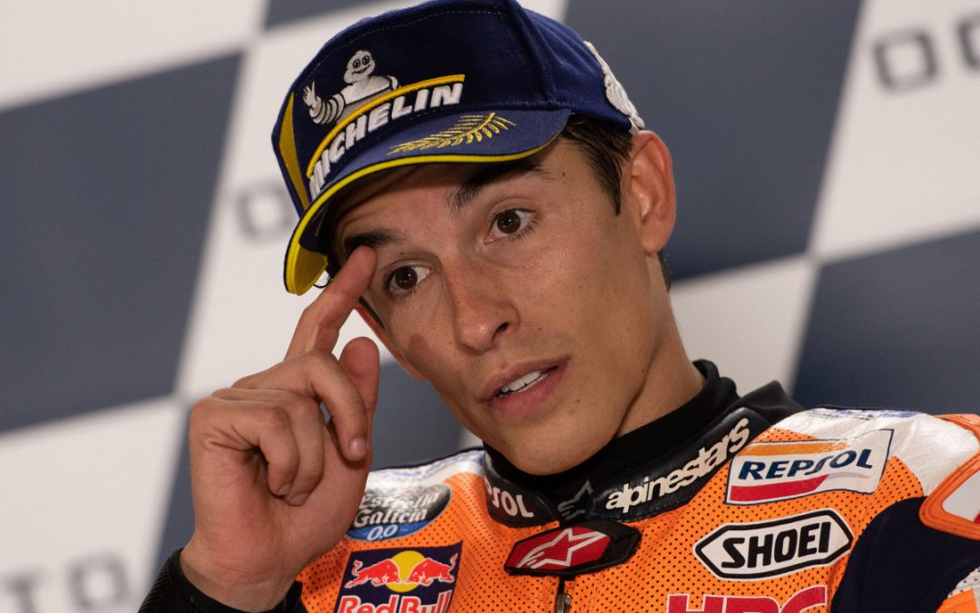 Nuovo episodio di diplopia ferma Marc Marquez