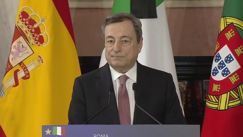 Draghi “La sfida più urgente è quella dell’energia”