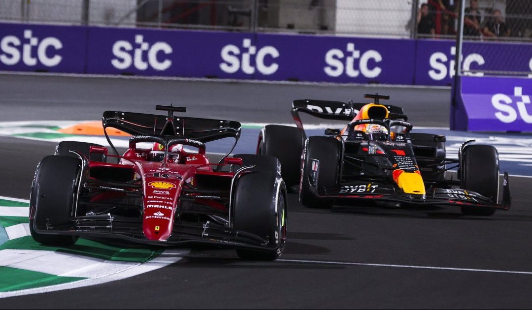 Charles Leclerc e Max Verstappen