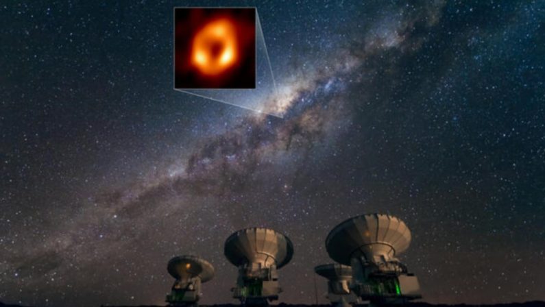 Fotografato il buco nero della Via Lattea: è grande quattro volte il sole