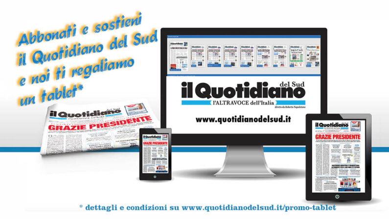 Offerta Speciale: Abbonati al Quotidiano, ti regaliamo un device