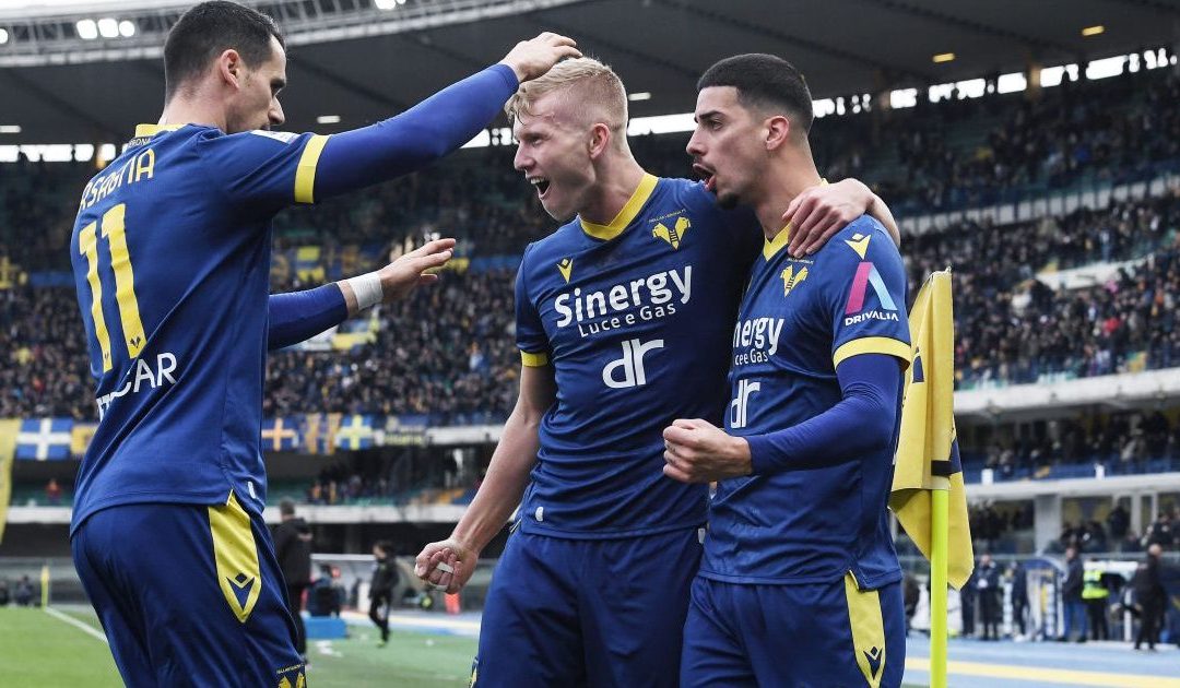 Serie A, il Verona si rilancia, battuto il Lecce 2-0