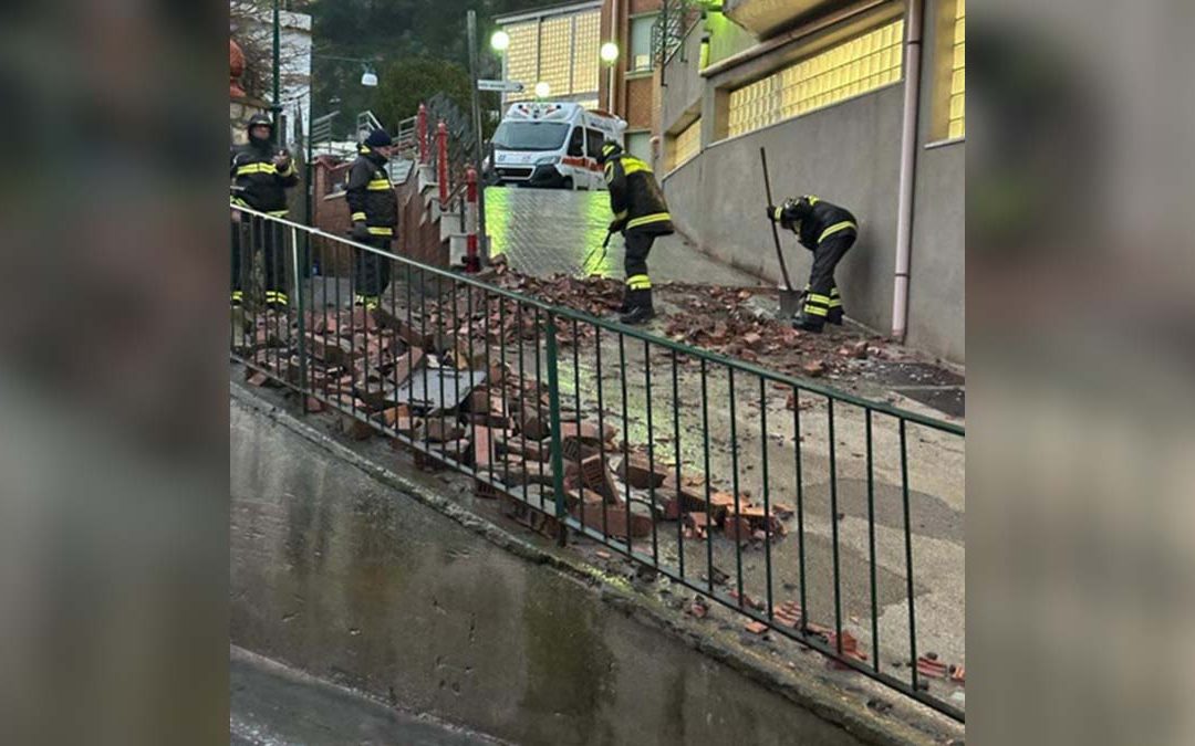 La conta dei danni dopo la tempesta di pioggia e vento