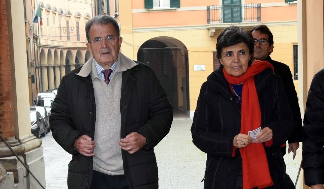 Romano Prodi e Flavia Franzoni