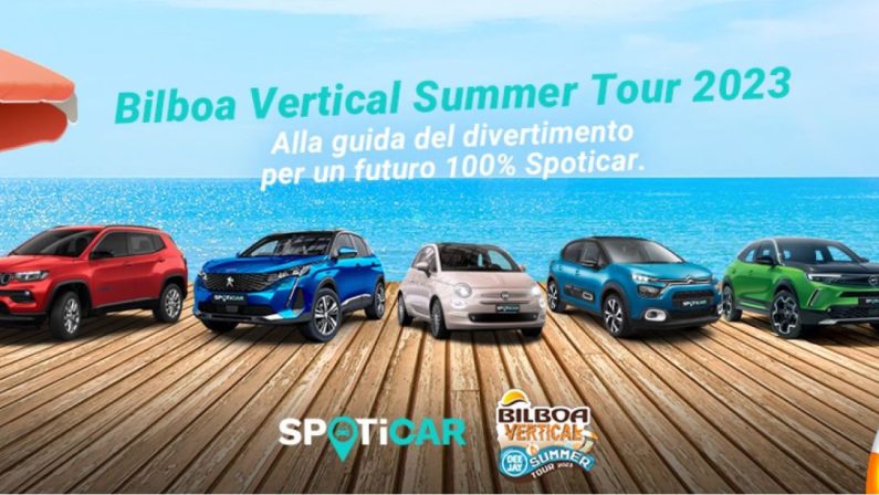 Spoticar è mobility partner del Bilboa Vertical Summer Tour 2023