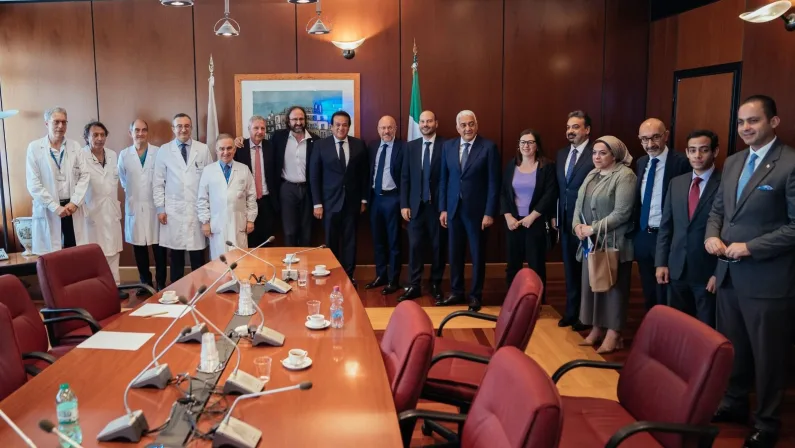 Il Ministro della Salute egiziano in visita al Policlinico Gemelli