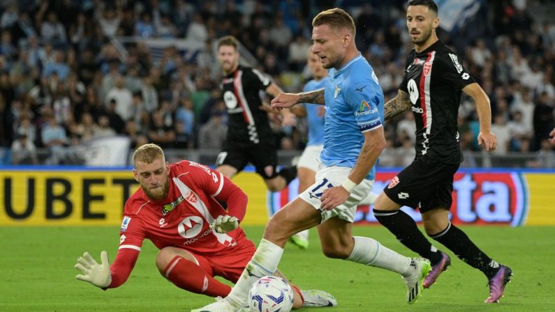 Immobile non basta alla Lazio, pari contro il Monza