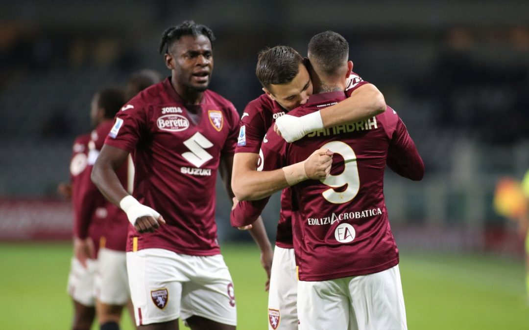 Il Torino supera 2-1 il Sassuolo nel posticipo