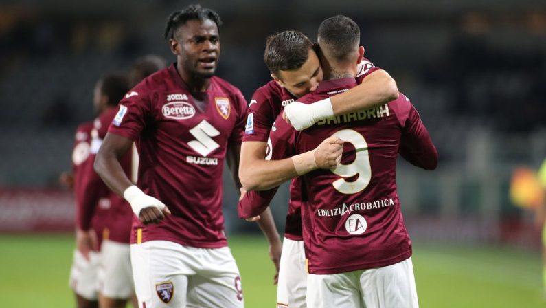 Il Torino supera 2-1 il Sassuolo nel posticipo