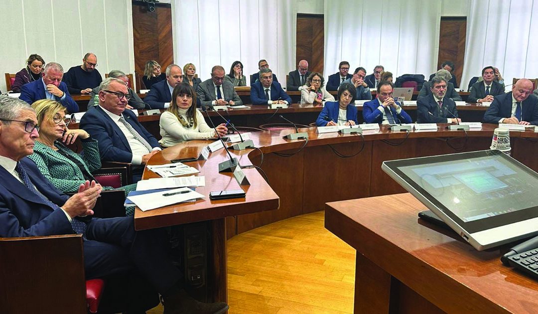 Un momento dell’incontro di ieri a Roma