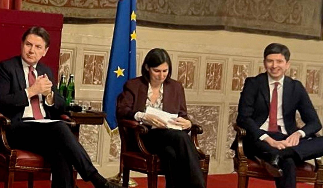 Giuseppe Conte, Elly Schlein e Roberto Speranza