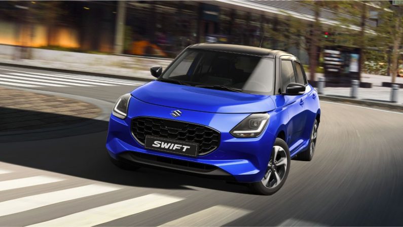 Nuova Suzuki Swift, sempre e solo ibrida ma ancora più dinamica