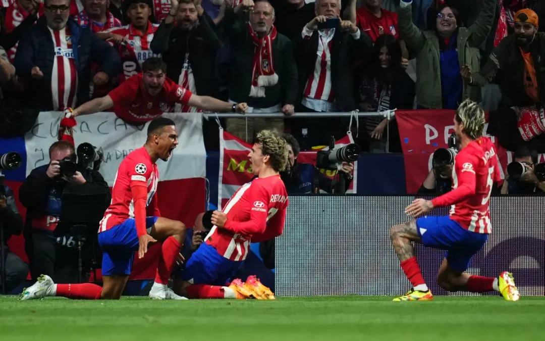 Atl.Madrid-Borussia Dortmund 2-1, in gol De Paul e Lino