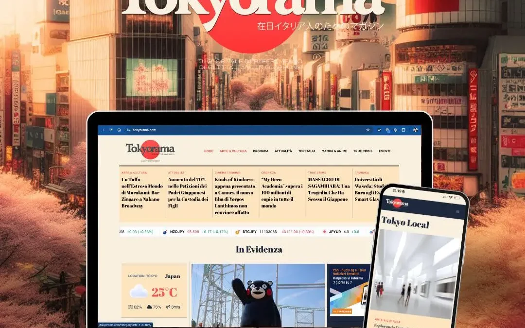 Al via “Tokyorama”, primo magazine per la comunità italiana in Giappone