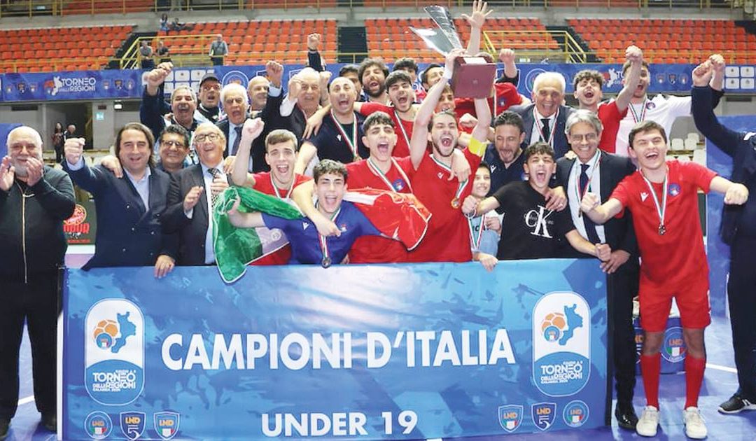 Calcio a 5, Calabria Under 19 campione di Italia