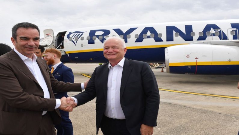 Ryanair punta su Reggio: nuove rotte e l'idea del centro di addestramento