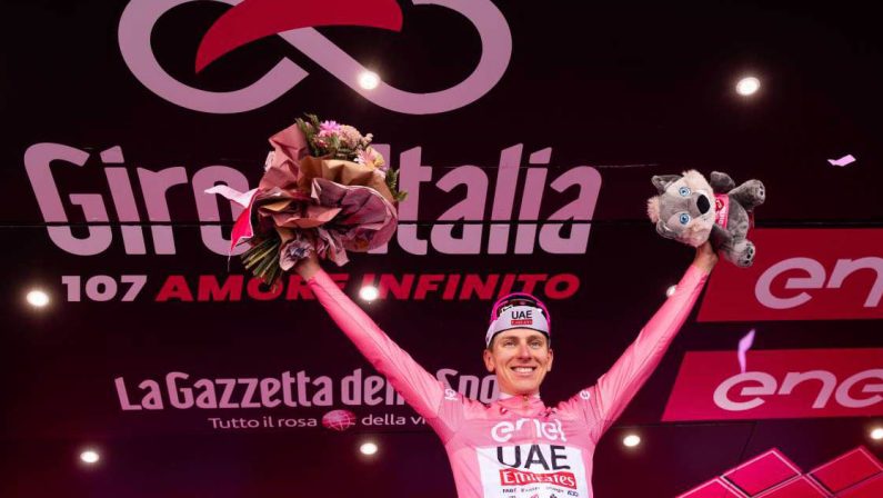 Pogacar conquista il Giro d’Italia 2024