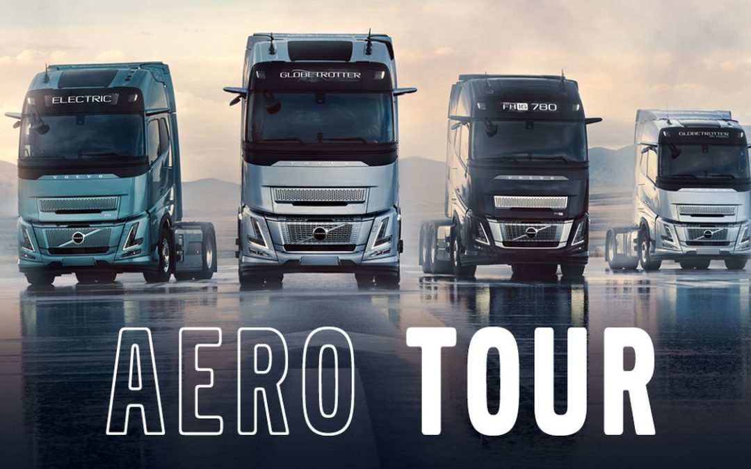 Parte l’Aero Tour di Volvo Trucks, in viaggio per l’Italia