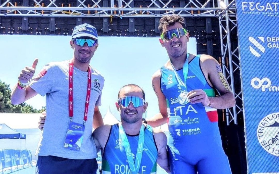 Un oro e un argento per l’Italia del Paratriathlon a Vigo