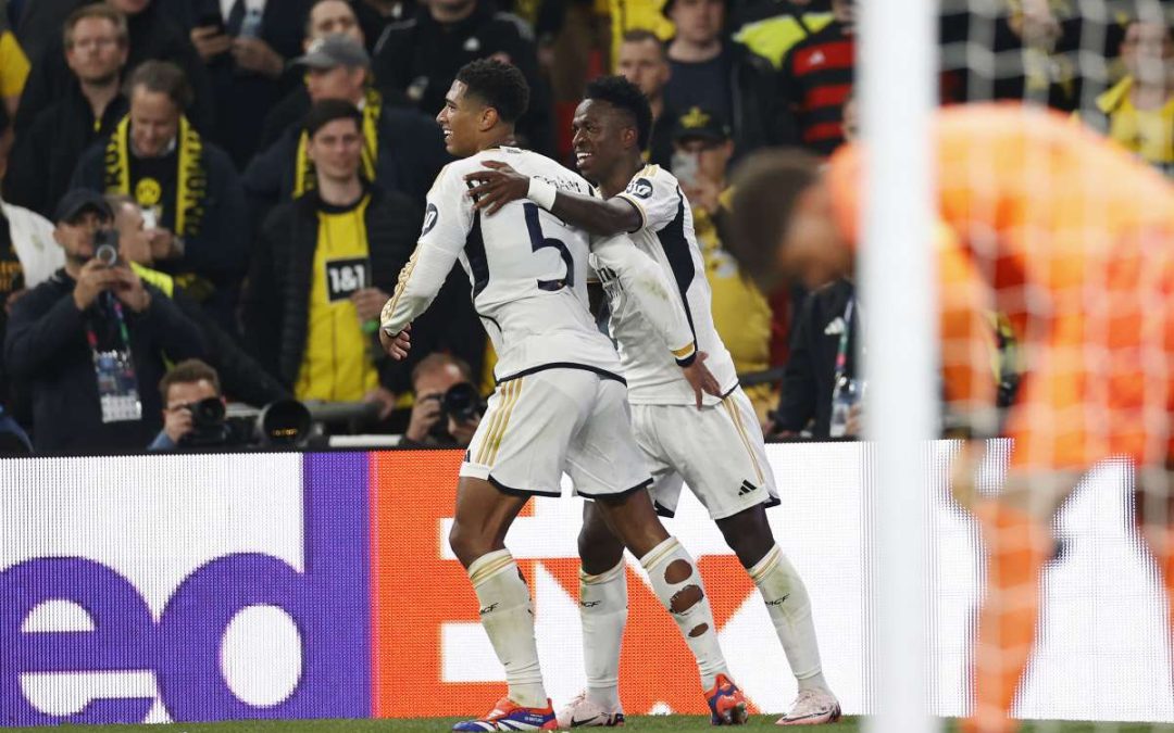 Real Madrid sul tetto d’Europa, Dortmund ko 2-0 in finale