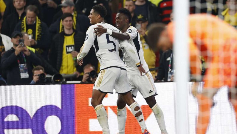 Real Madrid sul tetto d’Europa, Dortmund ko 2-0 in finale