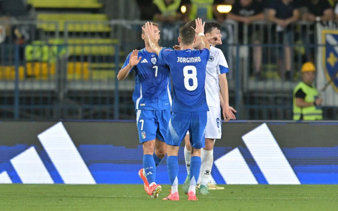 Ultimo test prima di Euro2024, Italia batte Bosnia 1-0