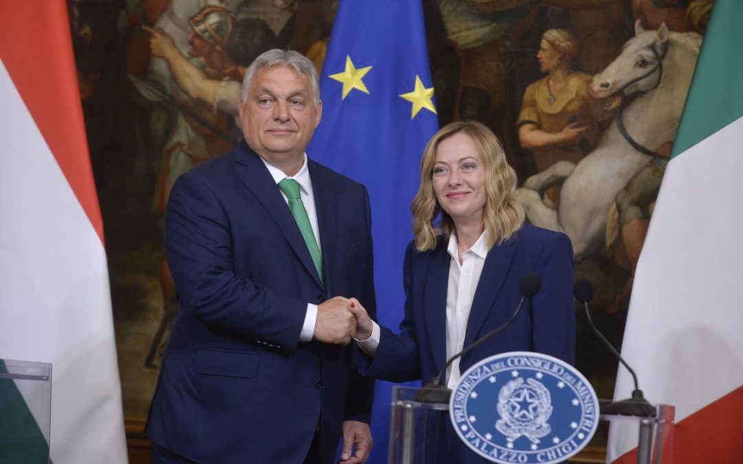 Meloni incontra Orban “D’accordo su molti temi”