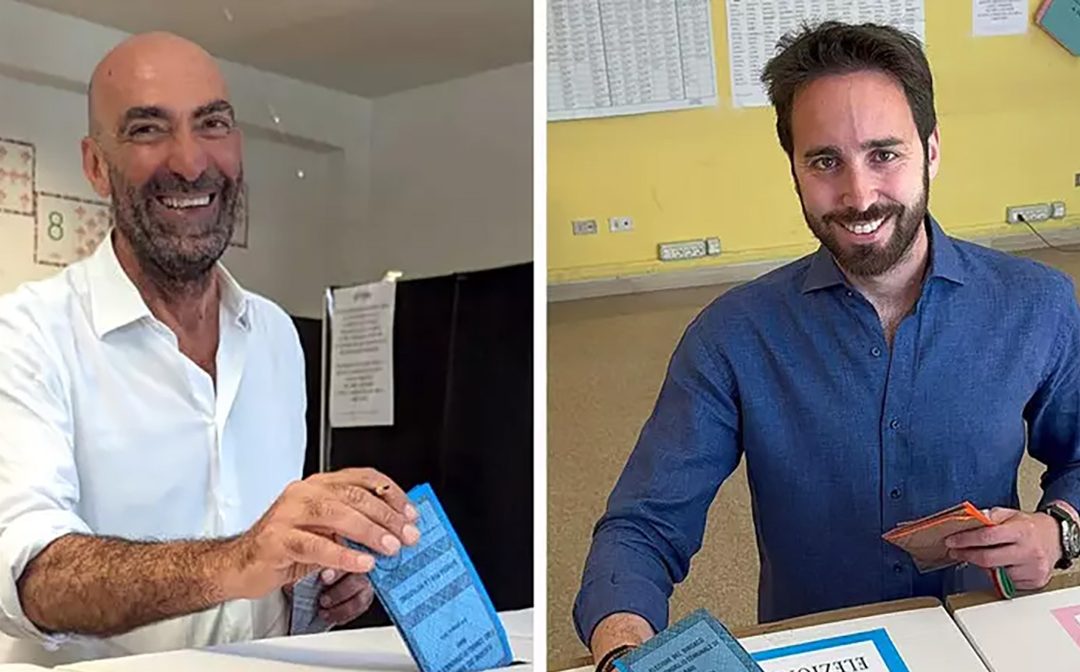 Vito Leccese e Michele Laforgia, sfida al ballottaggio per la carica di sindaco di Bari