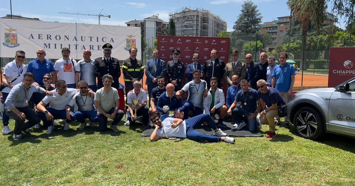 Cosenza, all’Aeronautica il 3° torneo interforze provinciale di Tennis