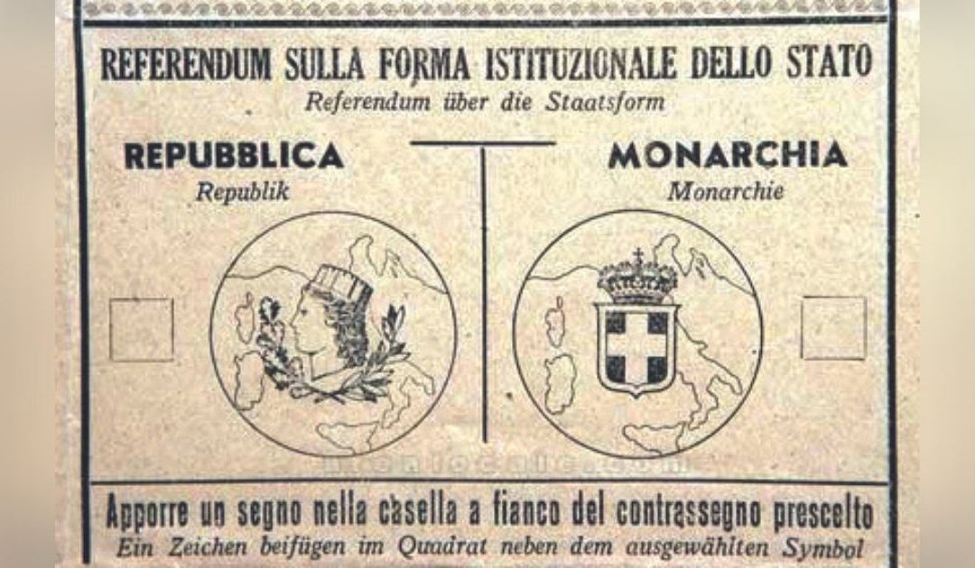 Il 2 giugno 1946 e quella che oggi potrebbe chiamarsi #Savoiaexit