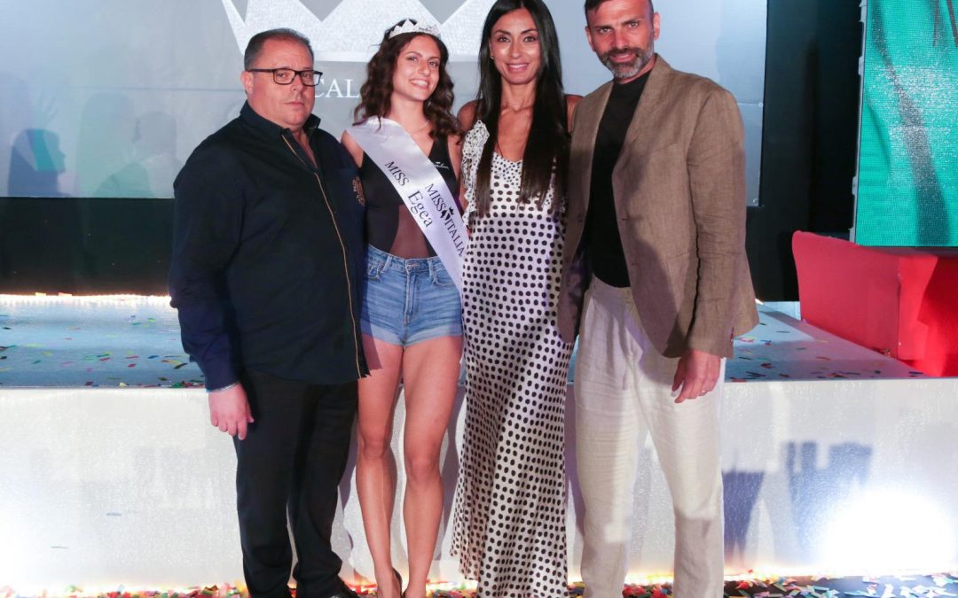 Miss Italia Calabria: eletta Miss Egea 2024