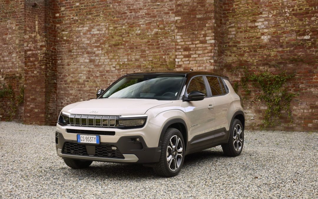 Jeep Avenger nel primo semestre 2024 il Suv più venduto in Italia