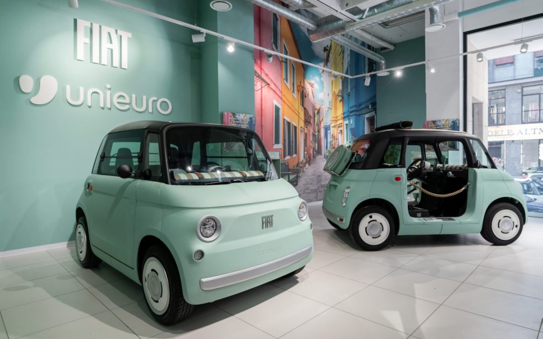 Fiat e Unieuro, partnership per mobilità sostenibile con Topolino