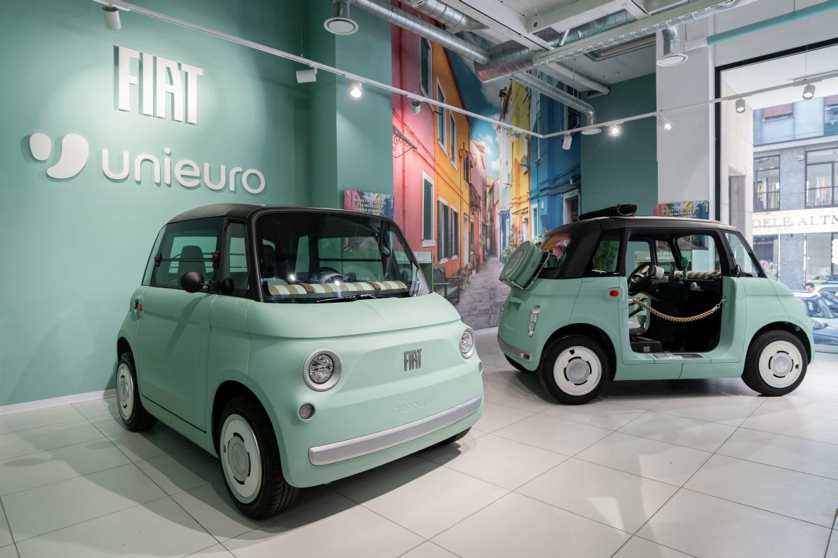 Fiat e Unieuro, partnership per mobilità sostenibile con Topolino