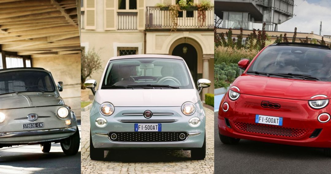 Fiat 500 celebra 67 anni di iconico design italiano