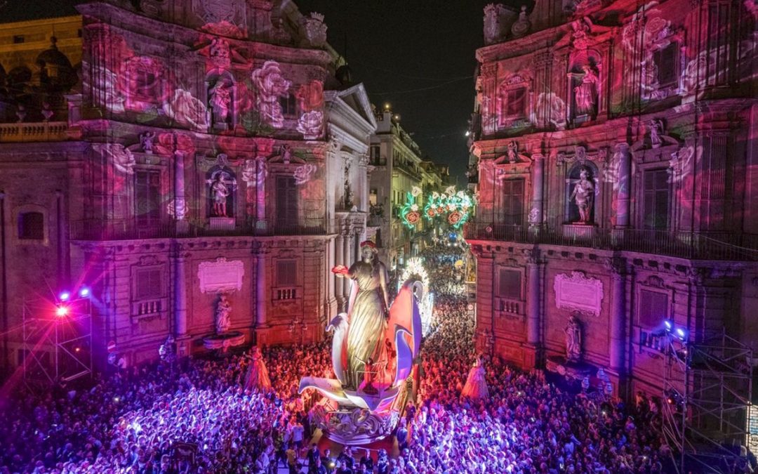 Palermo, in 350 mila per il 400esimo Festino di Santa Rosalia