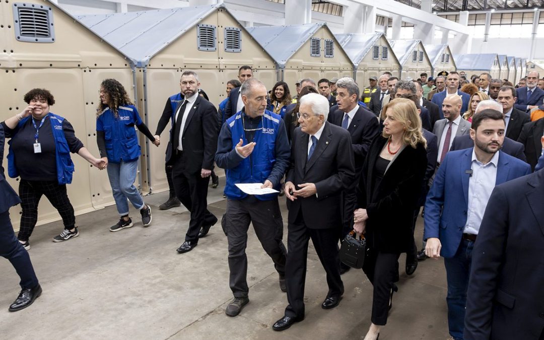 Brasile, Mattarella visita le zone alluvionate di Porto Alegre