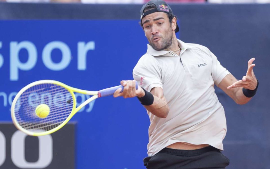 Berrettini batte Tsitsipas, 2^ finale stagionale a Gstaad