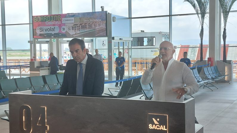 Aeroporto di Lamezia, pronta la nuova area imbarchi