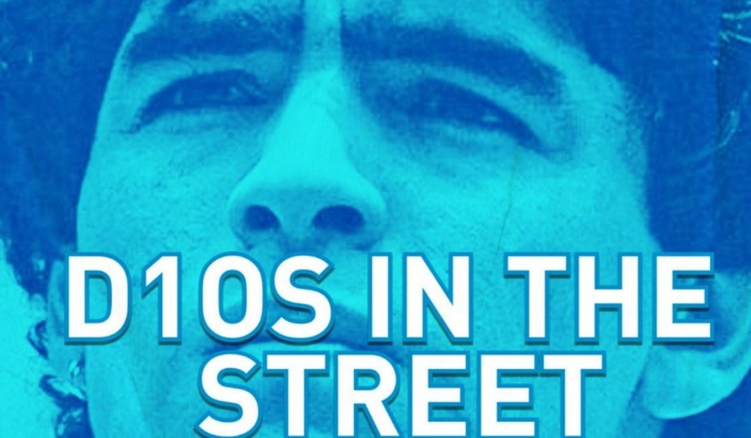 Napoli celebra Maradona con “D10S in the street”