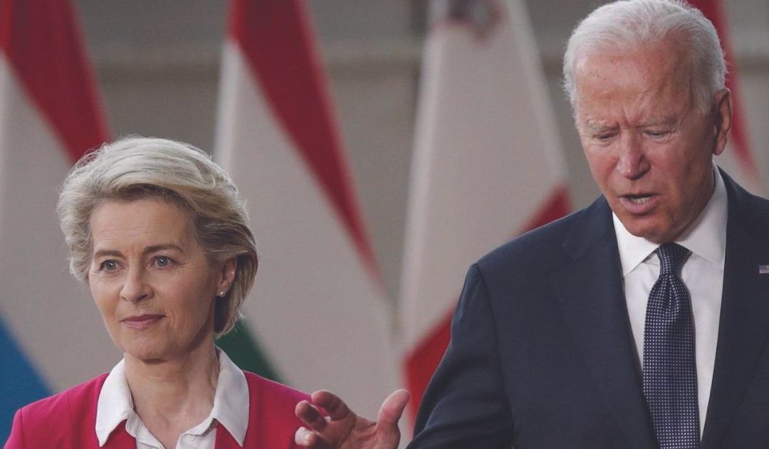 Ursula von der Leyen e Joe Biden