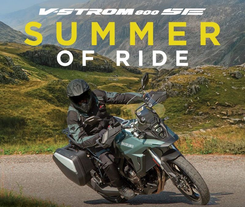 Al via la campagna Summer of Ride Suzuki per la V-Strom 800SE