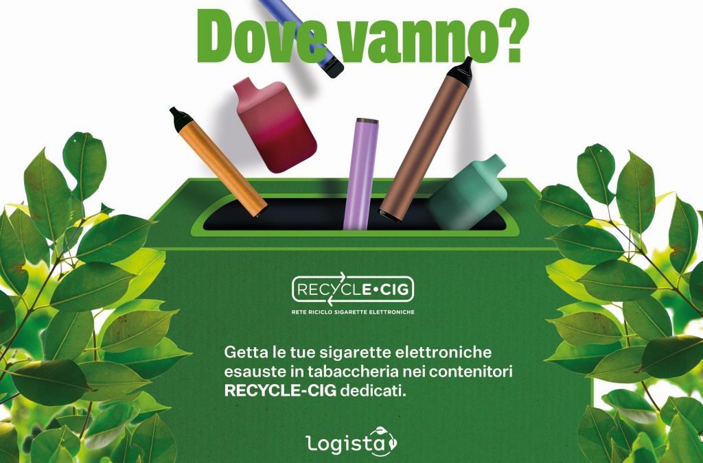 Logista, al via campagna per il corretto smaltimento delle e-cig esauste