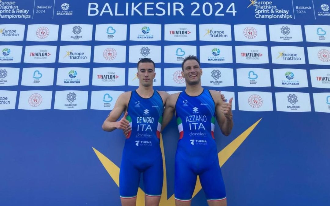 Europe Sprint Triathlon, oro per Azzano e argento per De Nigro