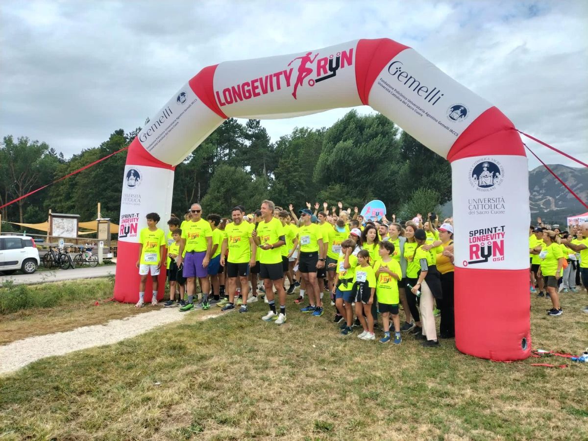 Oltre mille partecipanti alla Longevity Run in Abruzzo