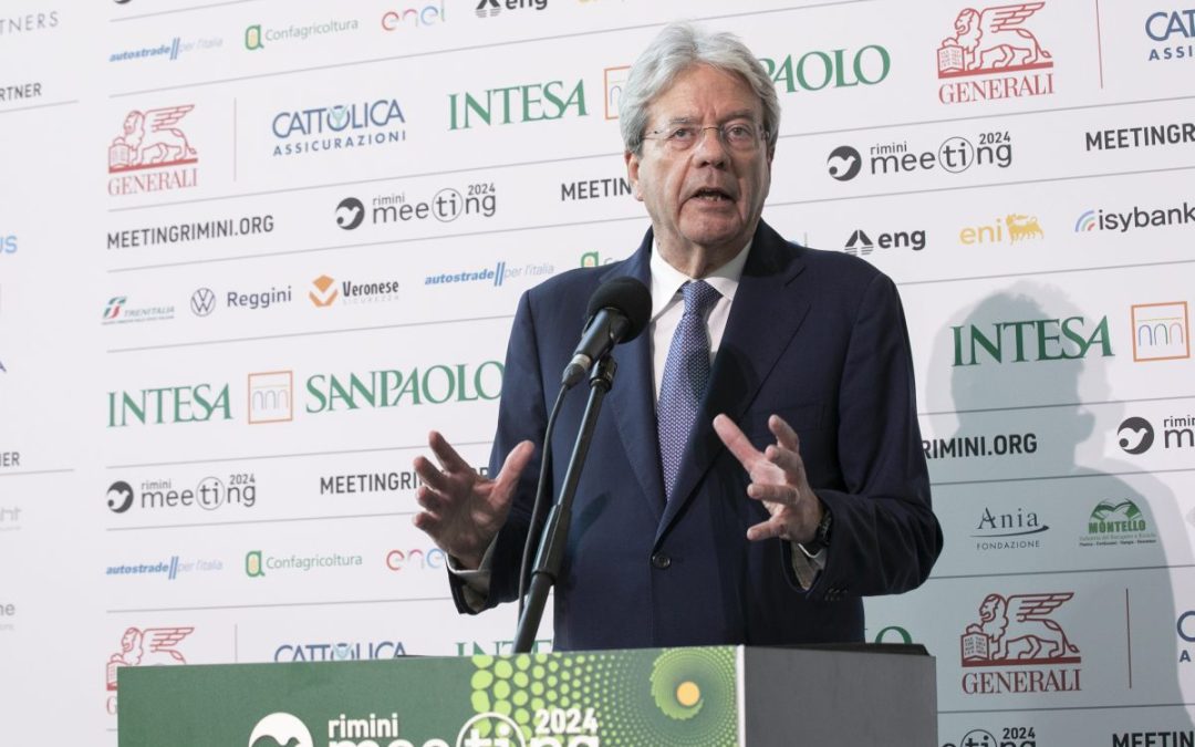 Gentiloni al Meeting di Rimini “Ue ha dato risposta forte alle crisi”