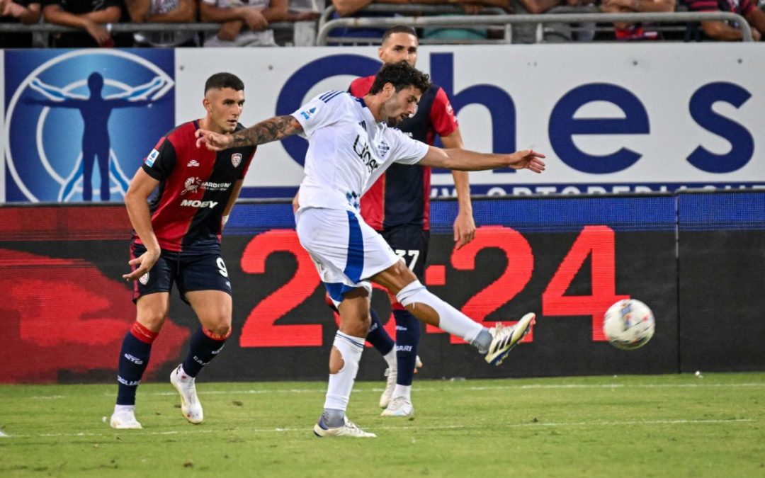 Cutrone risponde a Piccoli, Cagliari-Como finisce 1-1