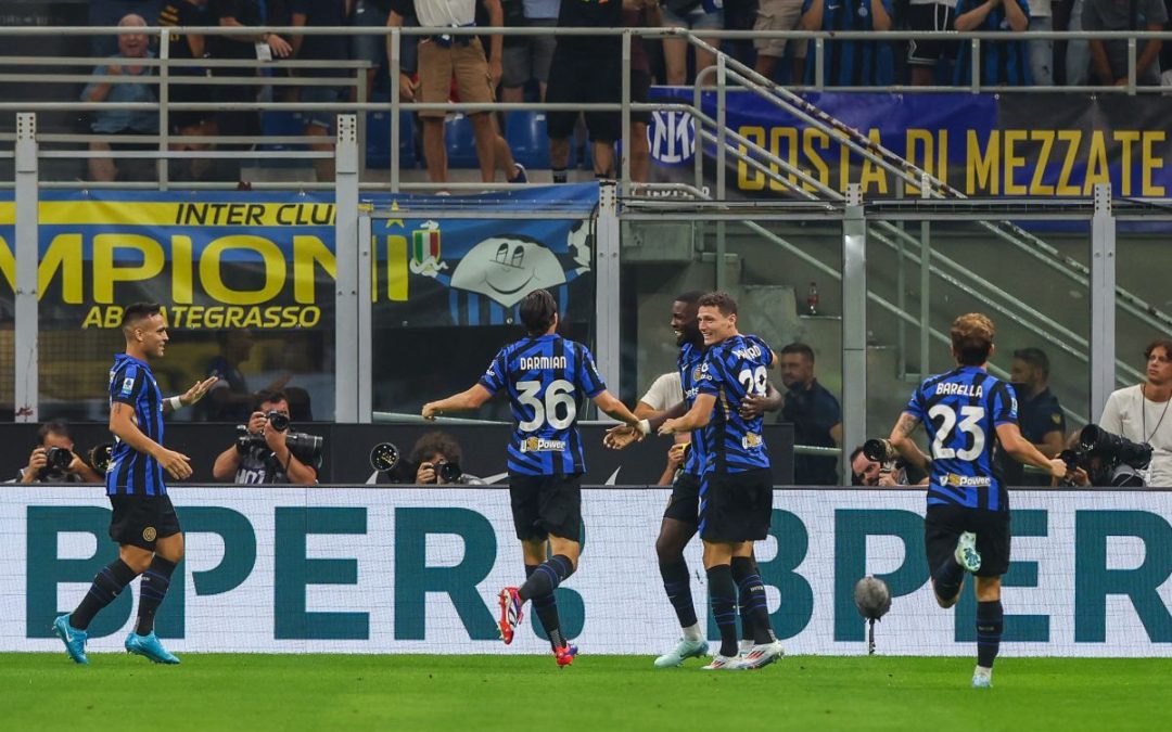 Show dell’Inter a San Siro, Atalanta travolta 4-0