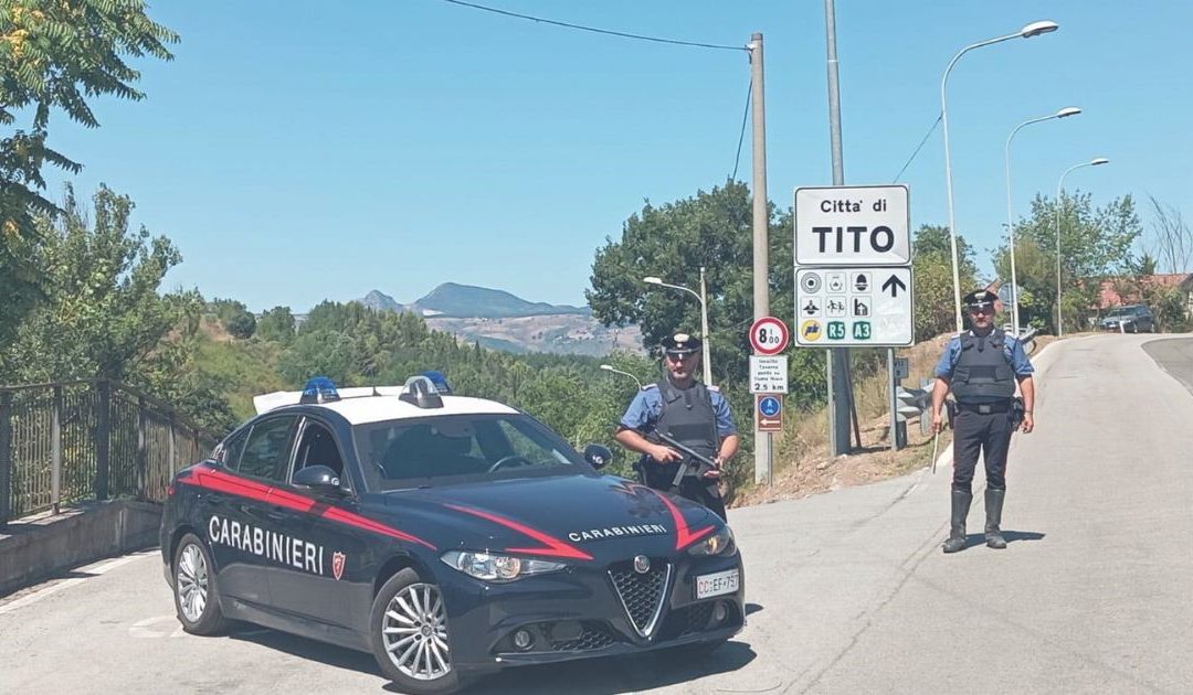 Minacce e botte alla compagna, in arresto 42enne nel Potentino