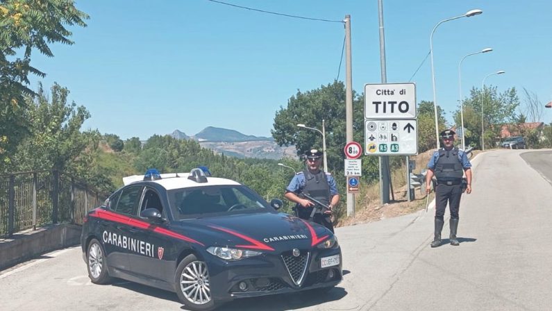 Minacce e botte alla compagna, in arresto 42enne nel Potentino